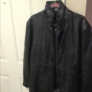 Black leather jack for sale